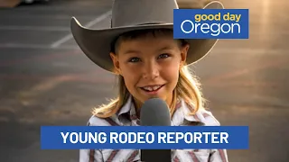 Pendleton rodeo cowboy reporter is only 9-years-old