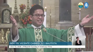 HOMILY JULY12, 2026