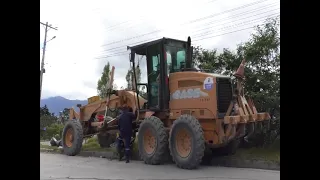 Ministerio de Infraestructura y Transporte y Municipio inician trabajos en vía lateral de paso