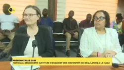 Présidentielle 2026:national démocratic institue s'enquiert des dispositifs de régulation à la haac