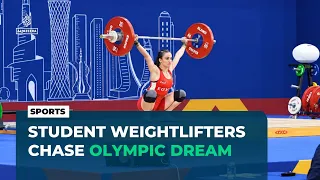 Student weightlifters balance degrees and Olympic dreams in Qatar