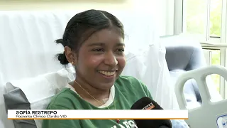 Sofia is the 701st patient to receive a new heart at the Cardio VID clinic