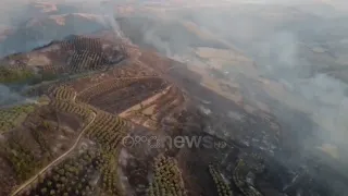 ALARM PËR ZJARRE NË 8 QARQE/ Gjashtë vatra mbeten aktive, dy të tjera vijojnë nën monitorim