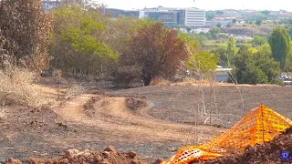 Thousands of tons of waste buried beneath the burned area in Laurentina. The mafia's involvement.
