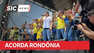 Ato político e Ji Paraná tem participação do Deputado Federal Nikolas Ferreira