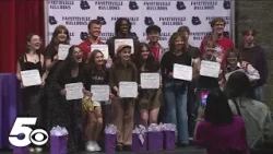 High School Seniors honored at Fayetteville Fine Arts signing day