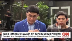 Partai Demokrat Utamakan AHY Isi Posisi Kabinet Prabowo