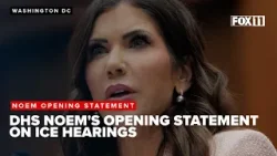 DHS Secretary Kristi Noem faces 2nd day of questioning about immigration enforcement, ICE shootings