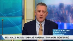 Bullard Backs Fed Leaving Rates Unchanged