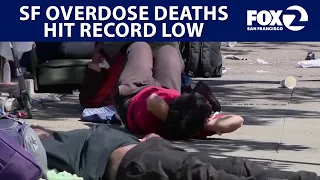 San Francisco's overdose deaths fall to lowest level on record