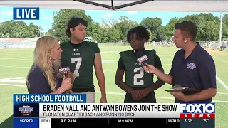 Player interviews: Flomaton's Braden Nall and Antwan Bowens