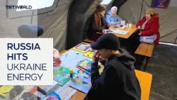 Russian attacks leave parts of Ukraine without power and heating