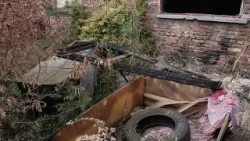 Pożar na Traugutta w Jaworznie. Mężczyznę ewakuowano drabiną z budynku