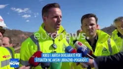 Juglindja e izoluar! Kreu i ARRSH dhe drejtor i planifikimi inspektojnë urën e shembur
