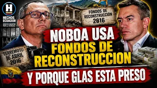 QUEDARON EN EVIDENCIA DECIAN QUE NO HABÍA FONDOS Y AHORA NOBOA INAUGURA OBRAS CON LA PLATA DE MANABÍ