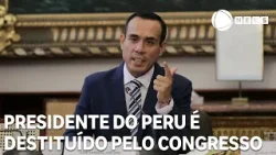 Congresso do Peru destitui o presidente José Jerí após aprovar voto de censura Congresso do Peru destitui o presidente José Jerí após aprovar voto de censura