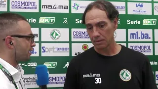 Mister Alessandro Nesta commenta la sconfitta all’esordio contro l’Arezzo per 1-2