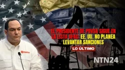 PDVSA President remains on OFAC list: U.S. has no plans to LIFT SANCTIONS