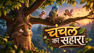 Inspiring Story –  Chanchal Ka Sahara | चंचल का सहारा | Animation Story | प्रेरणादायक कहानी