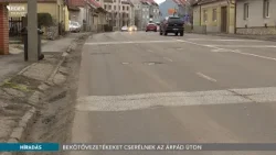 Bekötővezetékeket cserélnek az Árpád úton - 2026.02.09.