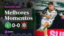 YURI ALBERTO VOLTA, MAS TIMÃO CHEGA AO 4º JOGO SEM VENCER NO BRASILEIRÃO I CORINTHIANS 0 X 0 CHAPE