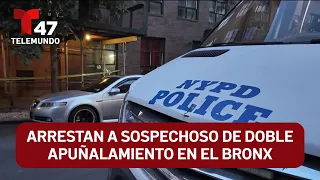 Suspect Arrested in Double Stabbing in The Bronx