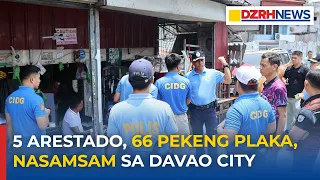 5 arestado, 66 na pekeng plaka, nasamsam sa Davao City