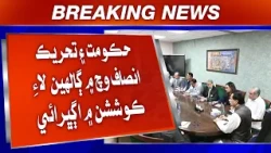 Hukumat Ain Tehreek-e-Insaf Wich Mein Galhiyun Laai Koshishan Mein Peshraft