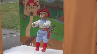 Kocúr v čižmách na Kunovskej priehrade