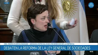 MARÍA EUGENIA MARANO 2 - GENERAL LEGISLATION COMMISSION 08-26-11