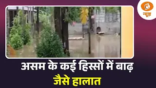 Mid Day Prime | असम के कई हिस्सों में बाढ़ जैसे हालात, जनजीवन प्रभावित | Assam Flood | Hindi News