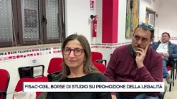 FISAC CGIL, BORSE DI STUDIO SU PROMOZIONE DELLA LEGALITÀ
