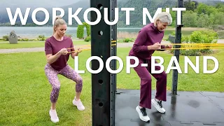 Full-Body Workout with Loop Bands | Workout with Barbara Klein