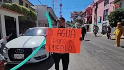 Realizan en Chilpancingo Marcha de cubetas vacías para exigir agua