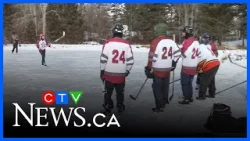 Hockey players hit the ice for Long Pond Classic