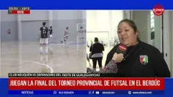 Juegan la final del Torneo Provincial de Futsal en el Berdúc