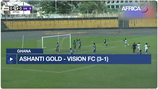 Ghana - Championnat de football : Ashanti Gold - Vision FC lors (3-1)