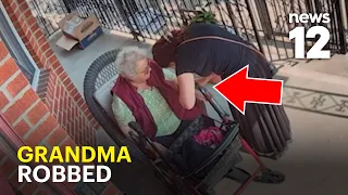 Watch: Suspect distracts Bronx grandmother before taking her jewelry