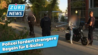 Teens on modified e-scooters: Police call for stricter rules | ZüriNews