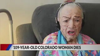 Centenarian Irma Palmer, one of Colorado's oldest residents, dies at 109