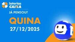 Resultado da Quina - Concurso nº 6913 - 27/12/2025