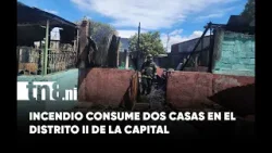 Avance Informativo: Voraz incendio consume dos viviendas en Barrio Rafael Ríos, Managua
