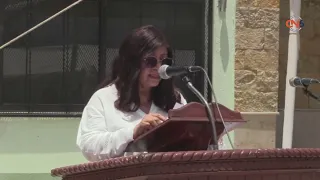 Leticia Lozano participates in weapons destruction ceremony in Acapulco