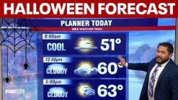 DC Halloween forecast: Chilly morning warms to low 60s with clear skies