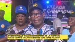 Présidentielle 2026 / Sensibilisation de la jeunesse "primo-votants 2026 votre premier vote,...