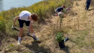 Local nonprofit plants 43 plants in Brunswick for climate resilience