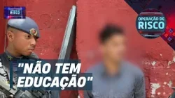 FUGA FRUSTADA! Suspeito de roubar celulares tenta fugir, mas é detido pela policia!