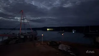 Fanny Bay neighbours upset by loud music and garbage burning on former ferry