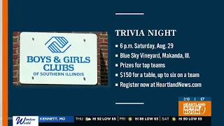 Boys & Girls Clubs of Southern Illinois to host trivia night on Aug. 29