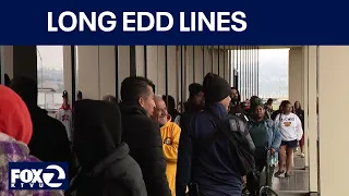Inside the long lines at Oakland's EDD office | KTVU